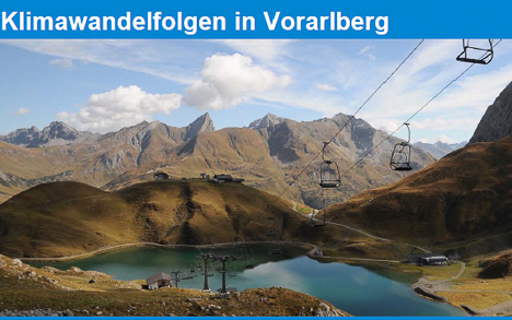 Foto: Friedrich Böhringer (Creative Commons Attribution-Share Alike 2.5 Generic licence) KlimTourV - Einfluss des Klimawandels auf Tourismusregionen in Vorarlberg