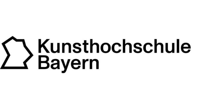 Logo der Kunsthochschule Bayern. Schwarze Farbe auf weißem Hintergrund.