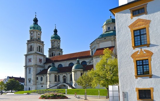 Basilika St. Lorenz in Kempten Adaptation to climate change in the city of Kempten in Bavaria