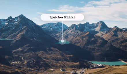 Kraftwerksgruppe Sellrain-Silz mit neuem Speicher Kühtai. Quelle: TIWAG. Further-Development of the long-term hydrological forecast system of the TIWAG