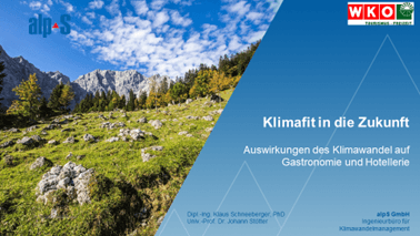 Webinar: The Impact of Climate Change on the Restaurant and Hotel Industry in Tyrol