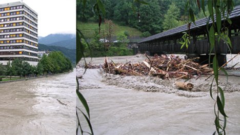 Hochwasserprognose für den Tiroler Inn