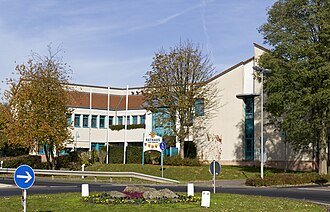 Rathaus Nidderau. Foto von Rudolf Stricker. Klimafolgenanpassungskonzept für die Stadt Nidderau